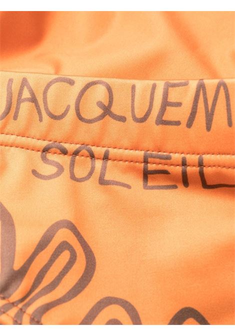 Costume le slip de bain in arancione - uomo JACQUEMUS | 215PA10621337AQ