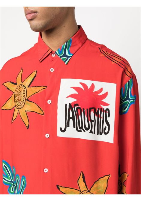 Camicia la chemise baou in multicolore - uomo JACQUEMUS | 215SH00210026EF