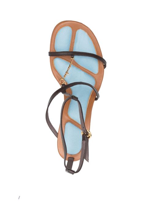 Multicolored les sandales pralu sandals - women JACQUEMUS | 231FO0543073890