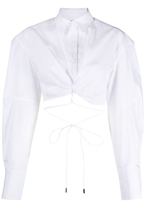 White la chemise plidao shirt - women  JACQUEMUS | 231SH0341326100