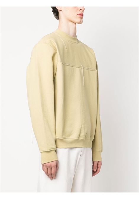 Felpa le sweatshirt fio in beige - uomo JACQUEMUS | 235JS1132048150