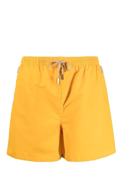 Costume da bagno le maillot praia con logo in giallo - uomo JACQUEMUS | 235SW0091423250