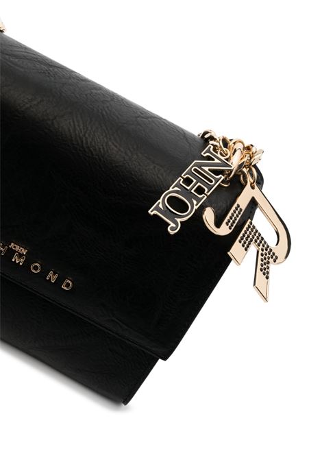 Black logo-detail crossbody bag - women JOHN RICHMOND | RWP23236BON2BLK