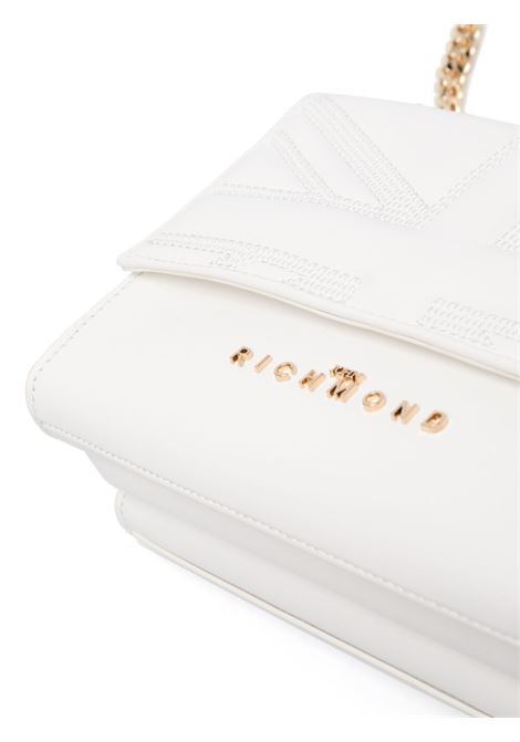 White logo-detail shoulder bag - wome  JOHN RICHMOND | RWP23251BON2WHT