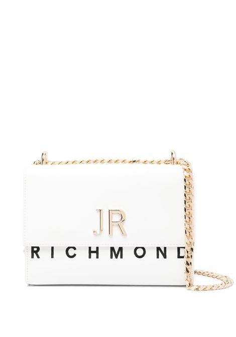 Borsa a spalla con logo in bianco - donna JOHN RICHMOND | RWP23268BON2WHTGLD