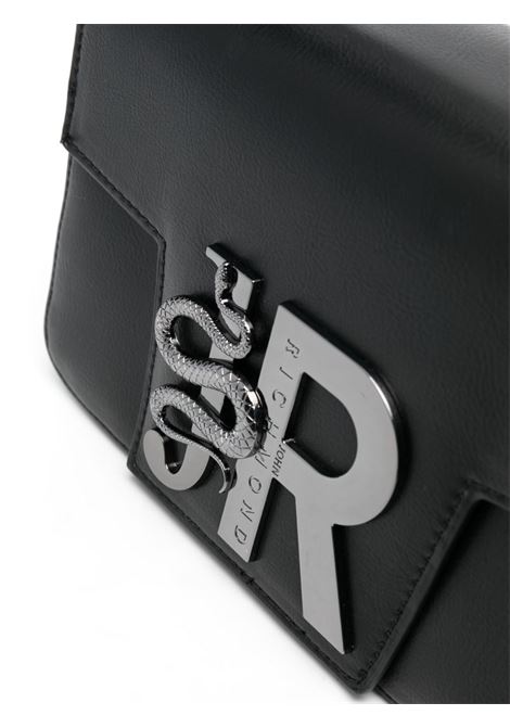 Black logo-detail tote bag - wome  JOHN RICHMOND | RWP23294BON2BLK