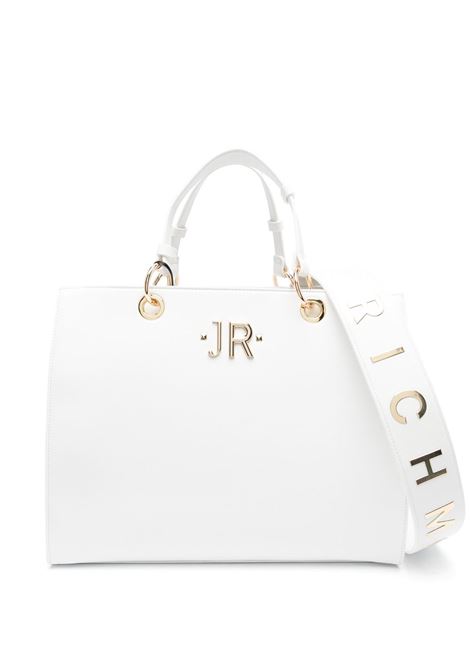 White logo-detail tote bag - wome  JOHN RICHMOND | RWP23302BON2WHT