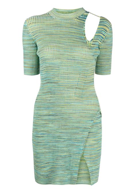 Multicolour short-sleeve minidress - women SIMKHAI | 2231012KBLTCBL