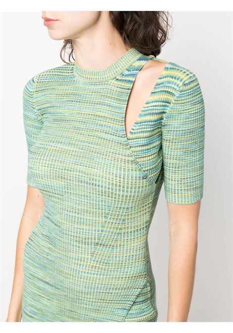 Multicolour short-sleeve minidress - women SIMKHAI | 2231012KBLTCBL