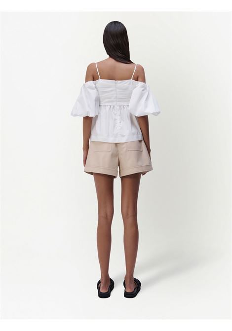 Top con design drappeggiato in bianco - donna SIMKHAI | 2232060TWHT
