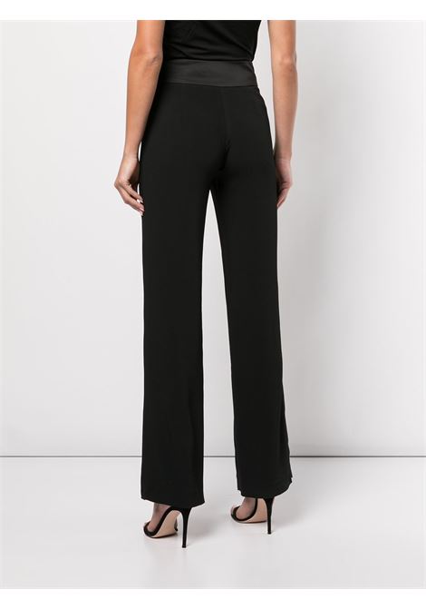 Black Crepe straight-leg trousers - women SIMKHAI | JS4411CBLK