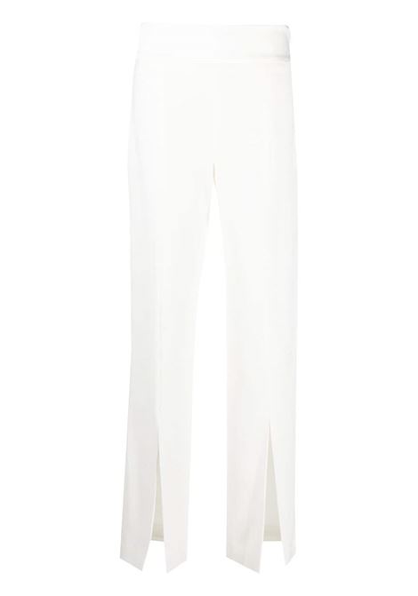 White split-cuff high-waist trousers - women JONATHAN SIMKHAI | JS4411CWHT