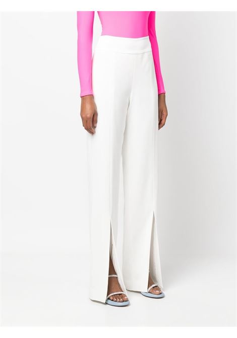 White split-cuff high-waist trousers - women SIMKHAI | JS4411CWHT