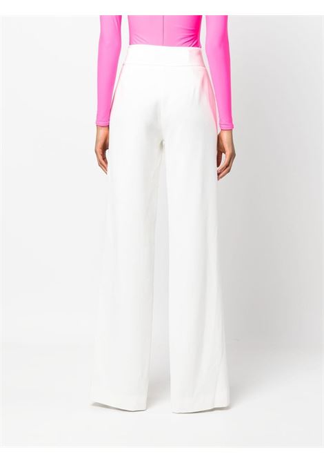 White split-cuff high-waist trousers - women SIMKHAI | JS4411CWHT