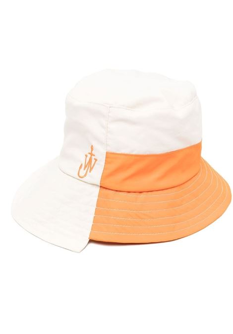 Orange asymmetric bucket hat - unisex JW ANDERSON | AC0101FA0214029