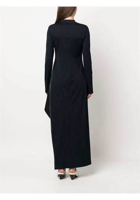 Black asymmetric zip-detail dress - women JW ANDERSON | DR0325PG1132888
