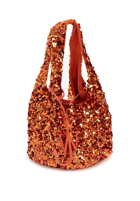 Orange sequin-embellished hand bag - women  JW ANDERSON | HB0497FA0276429