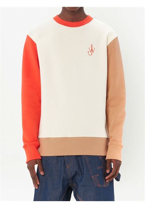 Multicolored colour-block sweatshirt - men JW ANDERSON | JW0075PG0567002