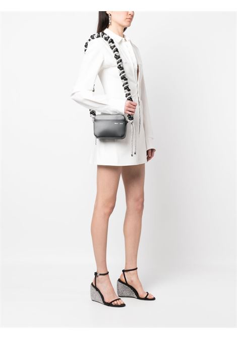Black crystal-embellished shoulder bag - women  KARA | HB262Q0927