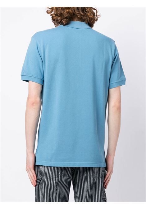 Light blue Boke Flower polo shirt - men KENZO | FC65PO0024PU69