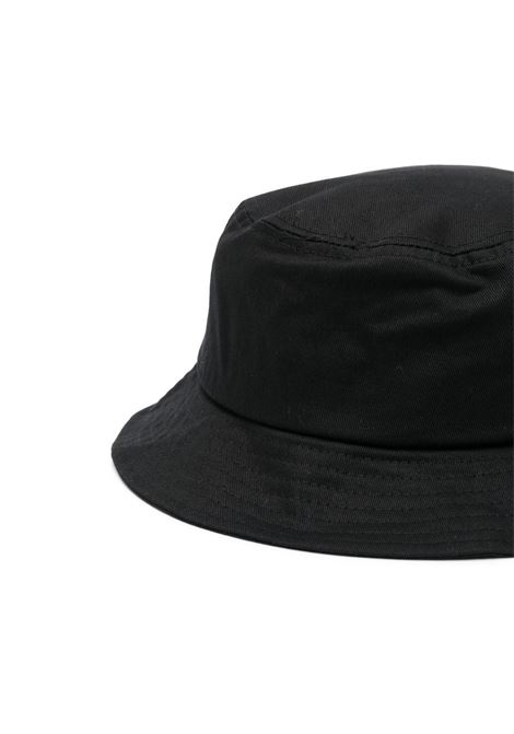 Black embroidered-logo bucket hat - unisex KENZO | FD55AC714F3299J