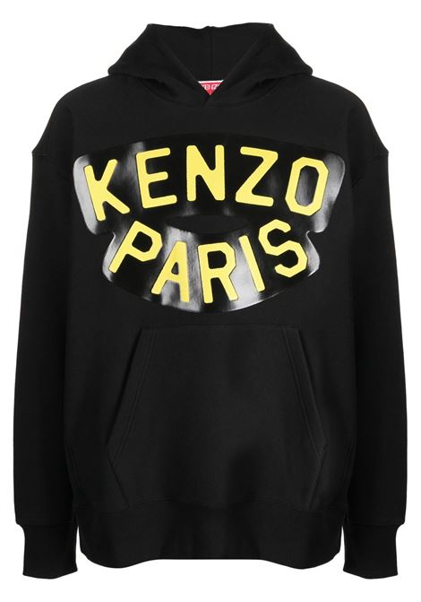 Black Kenzo Sailor sweatshirt - men KENZO | FD55SW4564MB99J