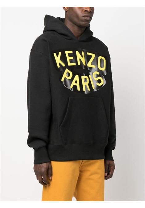Black Kenzo Sailor sweatshirt - men KENZO | FD55SW4564MB99J