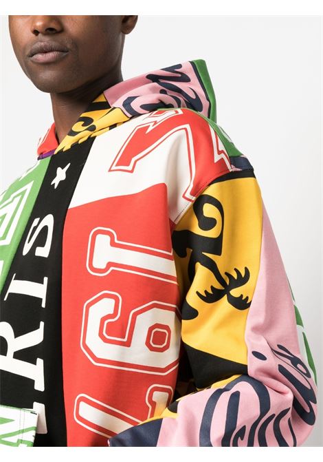 Multicolour Flag-print sweatshirt - men KENZO | FD55SW4924MFMU