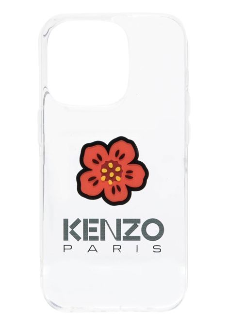 Cover per iPhone 14 Pro Boke Flower in bianco - uomo KENZO | FD5COI14PRBF27