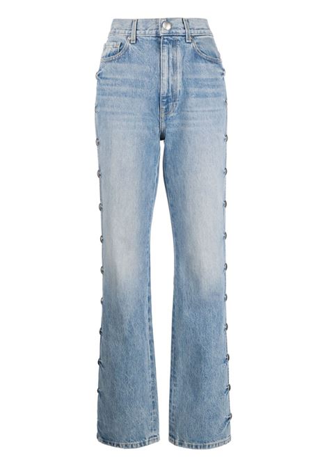 Jeans a gamba dritta danielle in blu - donna KHAITE | 1104084084