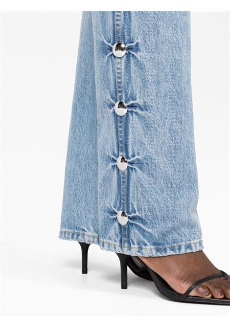 Jeans a gamba dritta danielle in blu - donna KHAITE | 1104084084