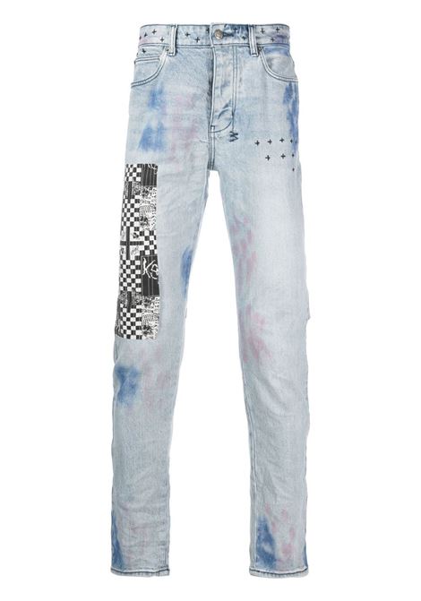 Jeans skinny in blu - uomo KSUBI | MPS23DJ003DNM