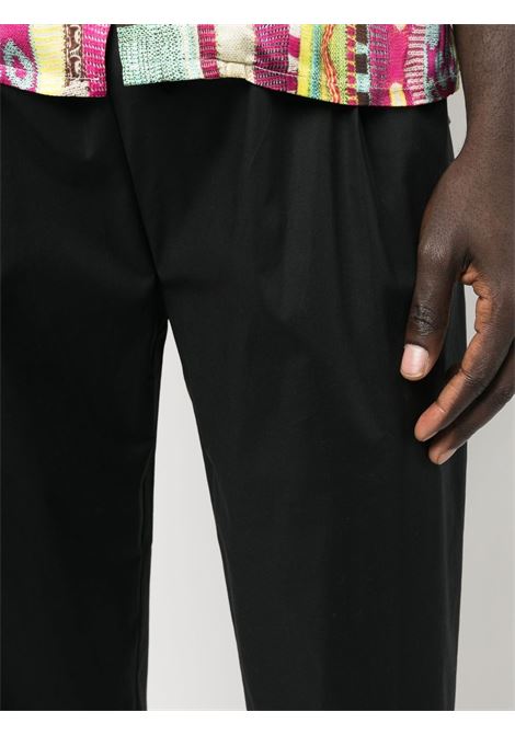Pantaloni affusolati in nero - uomo LANEUS | PNU66NR