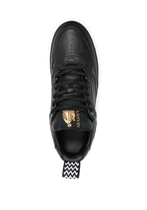 Black curbies 2 low top sneakers - men  LANVIN | FMSKLK03ADRI10