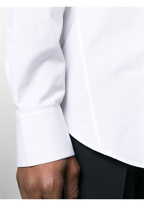 White pointed collar buttoned shirt -  men LANVIN | RMSI0001560001