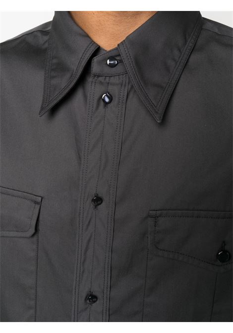 Grey long-sleeve shirt - men LEMAIRE | SH1010LF824BK959