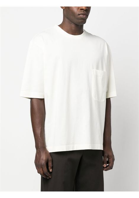White short-sleeve T-shirt - men LEMAIRE | TO1025LJ074WH063