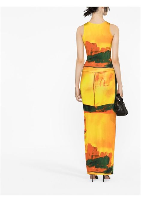 Multicolour Sea Breeze-print maxi dress -women LOUISA BALLOU | 1141042001