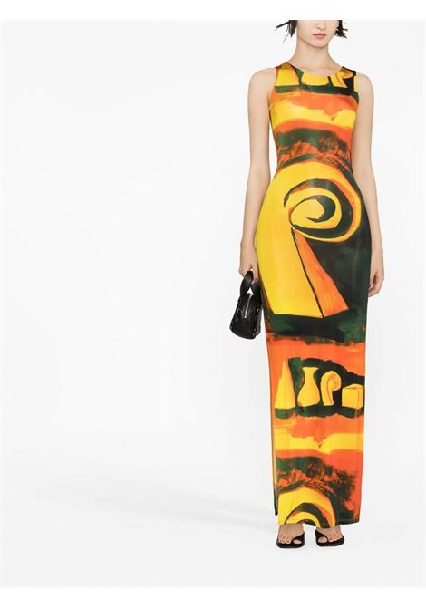 Multicolour Sea Breeze-print maxi dress -women LOUISA BALLOU | 1141042001