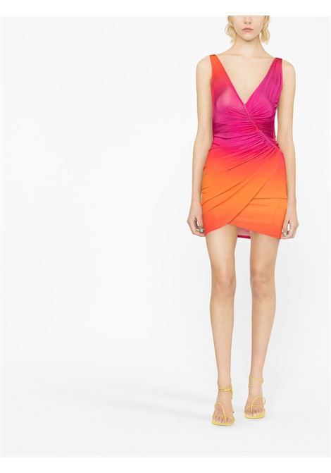 Multicolored summer soltice mini dress - women  LOUISA BALLOU | 1141051009
