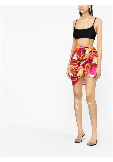Skirt with print in multicolor - women LOUISA BALLOU | 1151021003