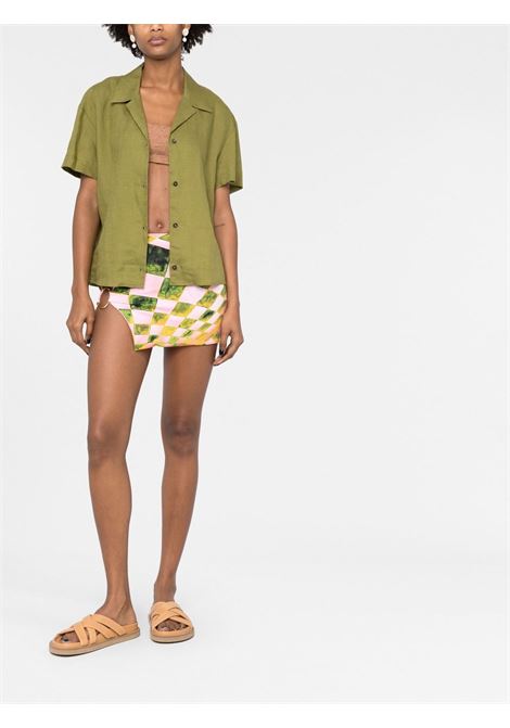 Multicolour Coastline miniskirt -women LOUISA BALLOU | 1151031000