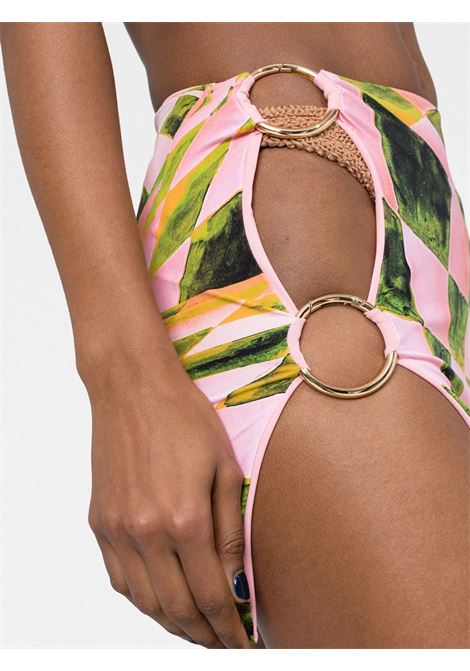 Multicolour Coastline miniskirt -women LOUISA BALLOU | 1151031000