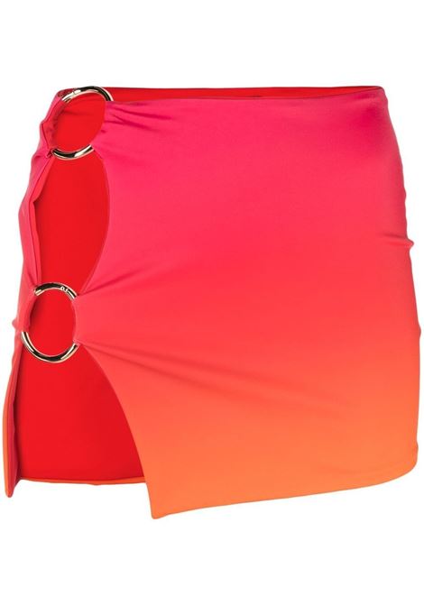 Mini skirt in fuchsia - women LOUISA BALLOU | 1151031009