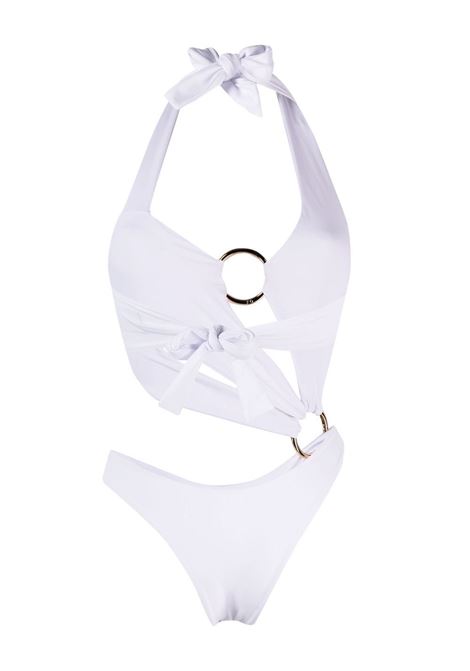 One piece swimsuit in white - women LOUISA BALLOU | 1171080000