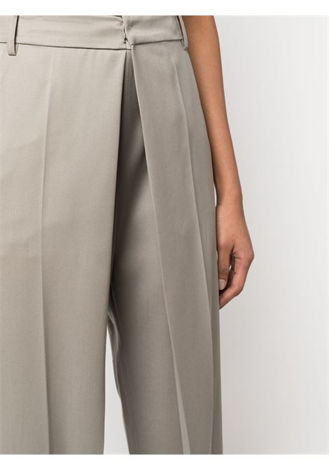 Pantalone con due tasche in ecru - donna LOW CLASSIC | LOW23SMTR020KH