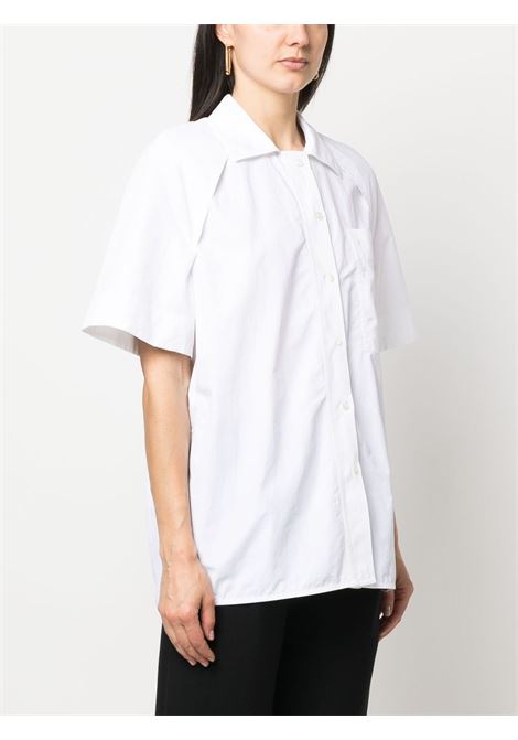White short-sleeved shirt - women  LOW CLASSIC | LOW23UMSH080WH
