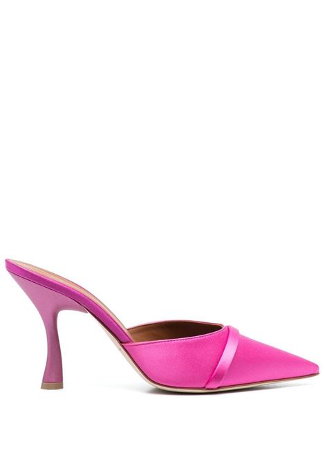 Pink 95mm sculpted heeled mules - women MALONE SOULIERS | JOELLA9013PNK