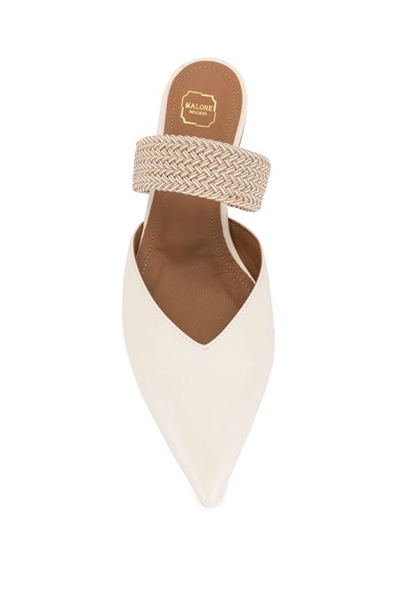 Beige Maisie flat mules - women MALONE SOULIERS | MAISIEMSFLAT2CRM