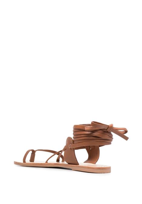 Brown x Alex Rivi?re sandals - women MANEBI | L71Y0TN